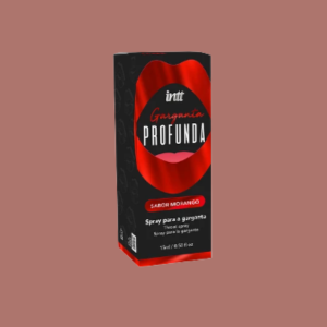 Gel para Sexo Oral Garganta Profunda Fresa