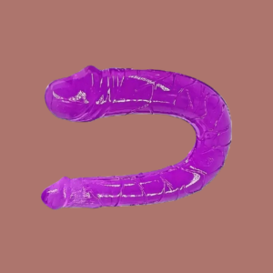 DILDO DOBLE EN FORMA DE U