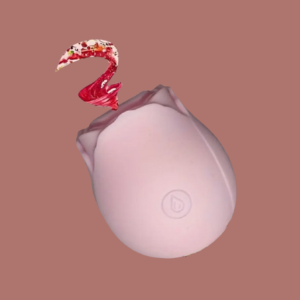 ESTIMULADOR DE CLITORIS EN FORMA DE ROSA